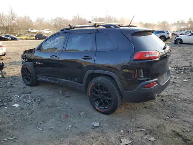 1C4PJLAB0FW761775 - 2015 JEEP CHEROKEE SPORT BLACK photo 2