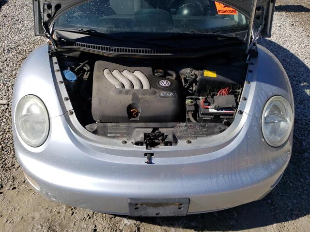 3VWBK21C03M443805 - 2003 VOLKSWAGEN NEW BEETLE GL 银色 照片 11