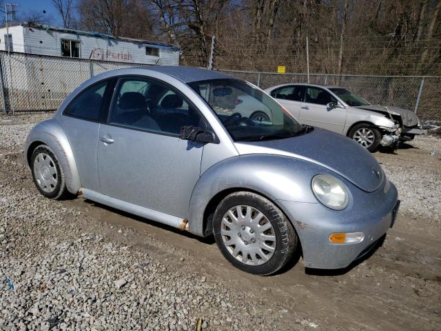 3VWBK21C03M443805 - 2003 VOLKSWAGEN NEW BEETLE GL 银色 照片 4
