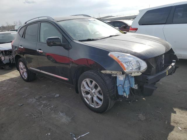 JN8AS5MVXCW362814 - 2012 NISSAN ROGUE S BLACK photo 4