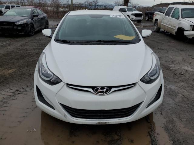 5NPDH4AE2FH549013 - 2015 HYUNDAI ELANTRA SE WHITE photo 5