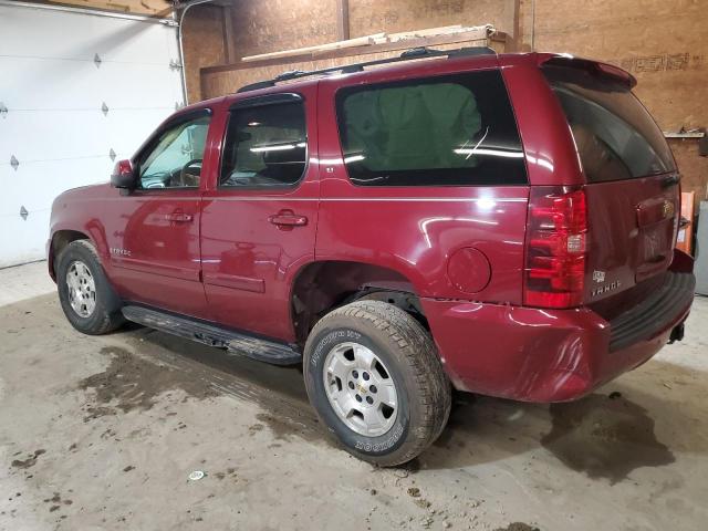 1GNFK13067J129331 - 2007 CHEVROLET TAHOE K1500 BURGUNDY photo 2