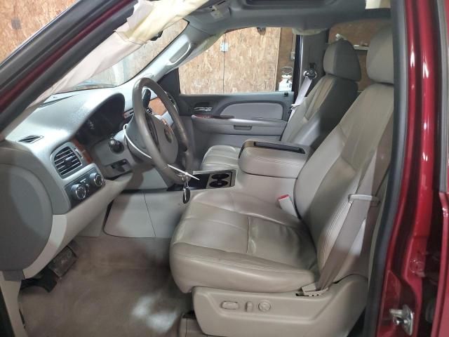 1GNFK13067J129331 - 2007 CHEVROLET TAHOE K1500 BURGUNDY photo 7