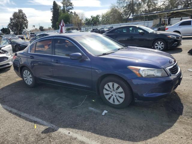 JHMCP26349C005797 - 2009 HONDA ACCORD LX BLUE photo 4