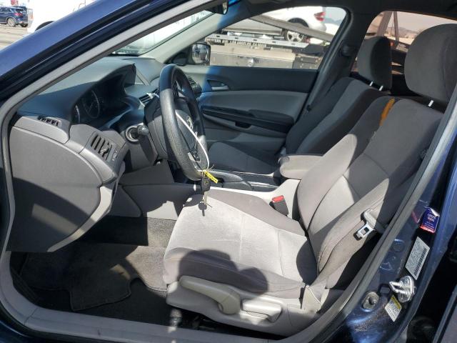 JHMCP26349C005797 - 2009 HONDA ACCORD LX BLUE photo 7