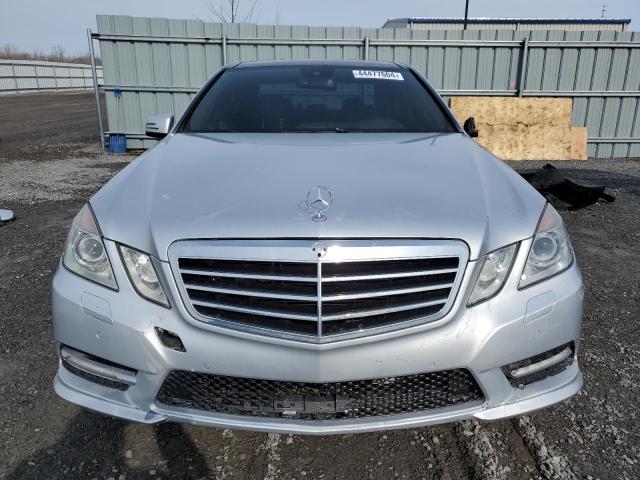 WDDHF9AB9AA236346 - 2010 MERCEDES-BENZ E 550 4MATIC SILVER photo 5