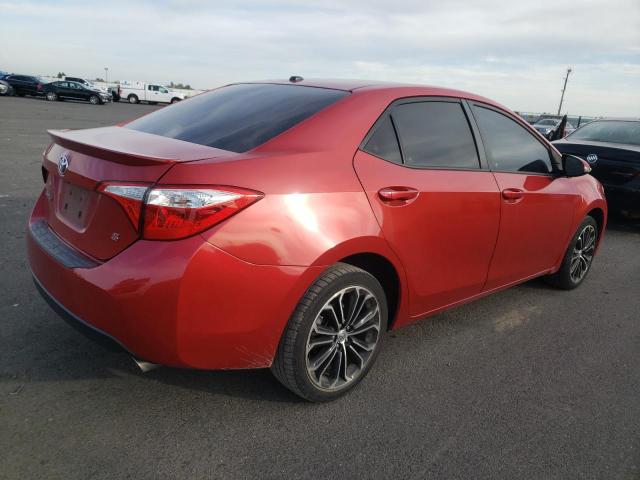 5YFBURHE6GP562745 - 2016 TOYOTA COROLLA L RED photo 3