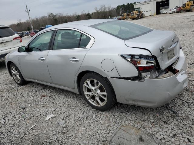 1N4AA5AP3CC815246 - 2012 NISSAN MAXIMA S SILVER photo 2