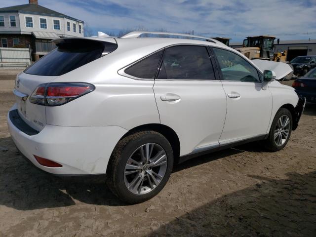 2T2BK1BA0FC299921 - 2015 LEXUS RX 350 BASE WHITE photo 3