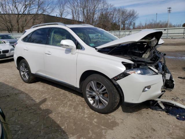 2T2BK1BA0FC299921 - 2015 LEXUS RX 350 BASE WHITE photo 4