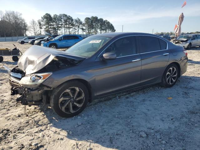 1HGCR2F74HA036929 - 2017 HONDA ACCORD EX GRAY photo 1