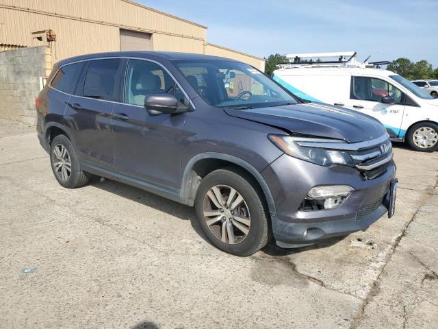 5FNYF6H59HB101801 - 2017 HONDA PILOT EXL GRAY photo 4