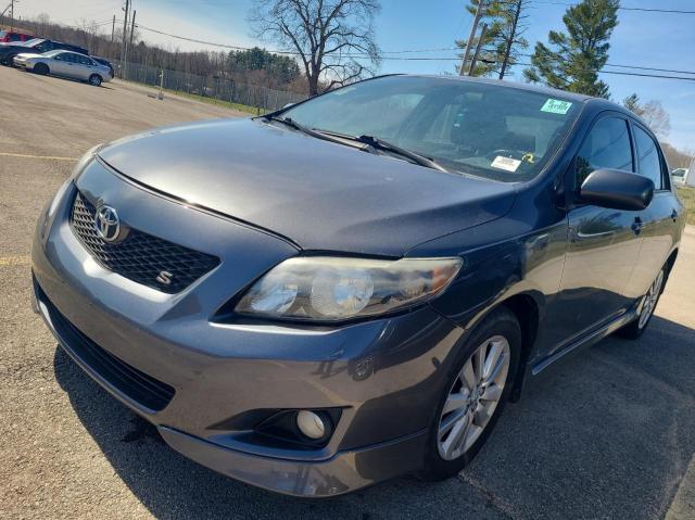 2T1BU40E29C035397 - 2009 TOYOTA COROLLA BASE GRAY photo 2