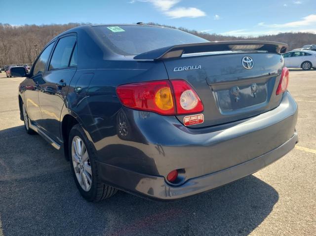 2T1BU40E29C035397 - 2009 TOYOTA COROLLA BASE GRAY photo 3