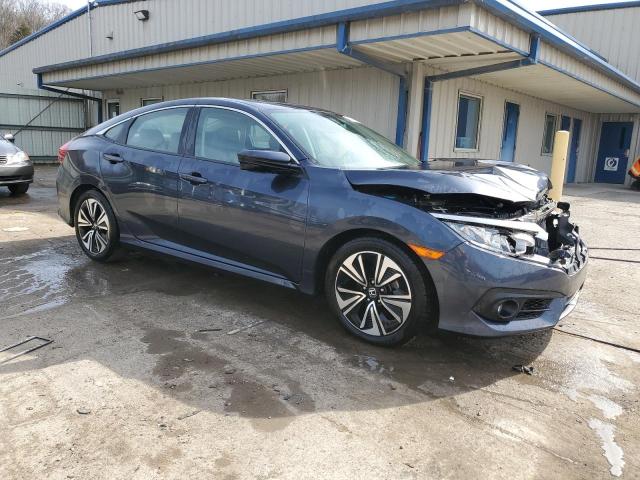 19XFC1F78HE210294 - 2017 HONDA CIVIC EXL BLUE photo 4