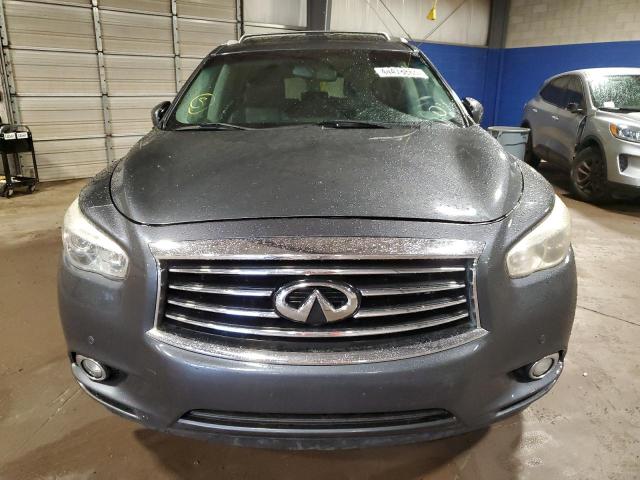 5N1AL0MM2EC535261 - 2014 INFINITI QX60 GRAY photo 5