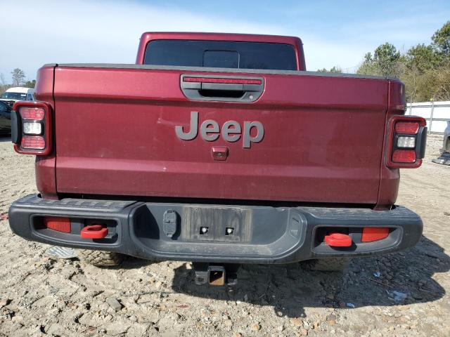 1C6JJTBG1ML604987 - 2021 JEEP GLADIATOR RUBICON RED photo 6