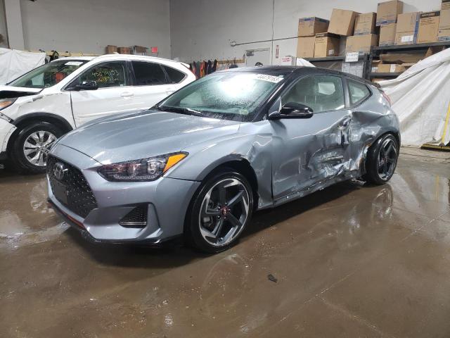 KMHTH6AB4LU025761 - 2020 HYUNDAI VELOSTER TURBO GRAY photo 1