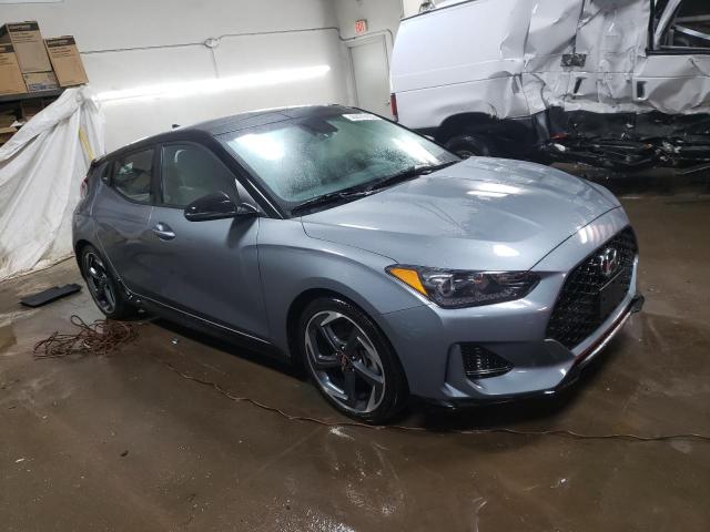 KMHTH6AB4LU025761 - 2020 HYUNDAI VELOSTER TURBO GRAY photo 4