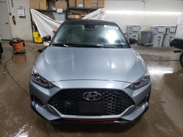 KMHTH6AB4LU025761 - 2020 HYUNDAI VELOSTER TURBO GRAY photo 5