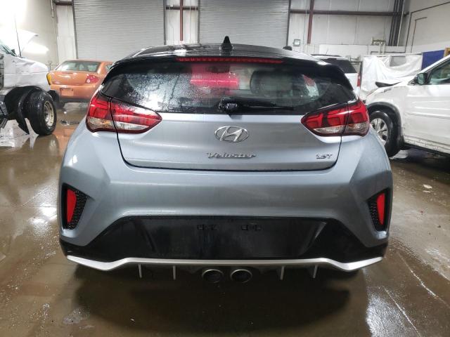 KMHTH6AB4LU025761 - 2020 HYUNDAI VELOSTER TURBO GRAY photo 6