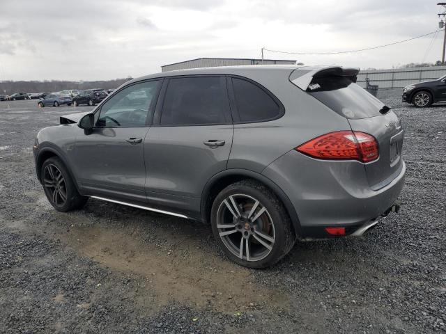 WP1AF2A24ELA45056 - 2014 PORSCHE CAYENNE GRAY photo 2