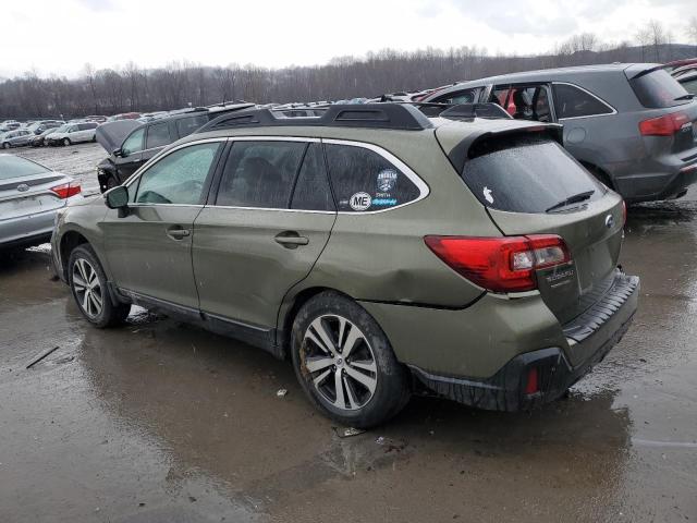 4S4BSANC6J3215373 - 2018 SUBARU OUTBACK 2.5I LIMITED GREEN photo 2