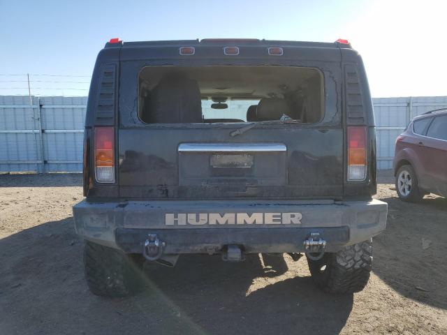 5GRGN23U83H138478 - 2003 HUMMER H2 BLACK photo 6