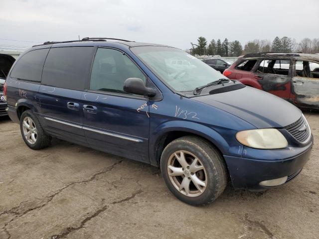 2C8GP54L01R392866 - 2001 CHRYSLER TOWN & COU LXI BLUE photo 4