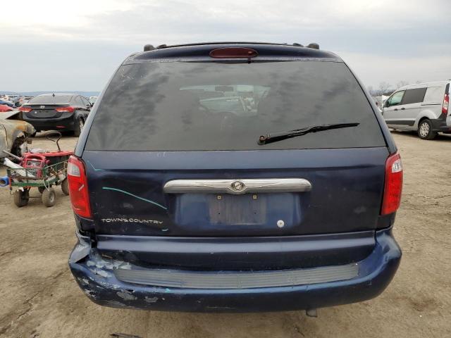 2C8GP54L01R392866 - 2001 CHRYSLER TOWN & COU LXI BLUE photo 6