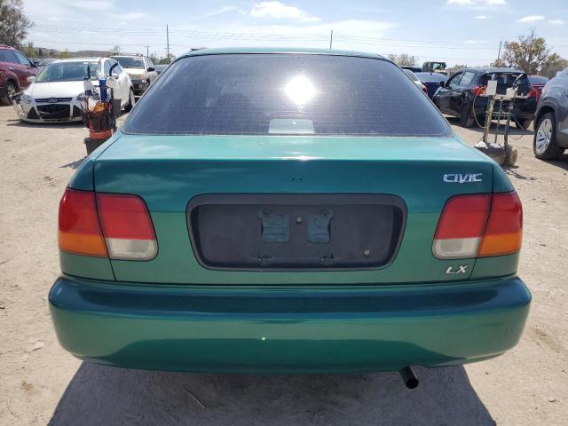 2HGEJ6577VH572652 - 1997 HONDA CIVIC LX GREEN photo 6