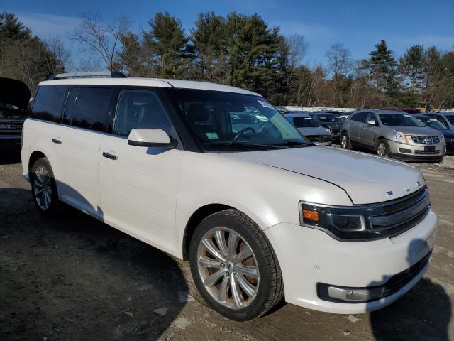 2FMHK6D81DBD37549 - 2013 FORD FLEX LIMITED WHITE photo 4