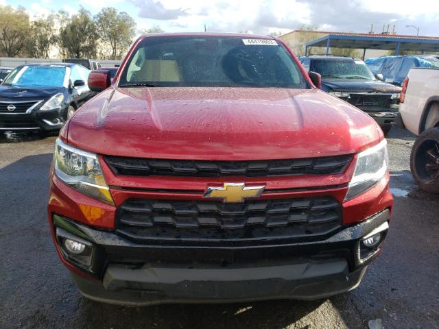 1GCGSCEN5M1113442 - 2021 CHEVROLET COLORADO LT RED photo 5