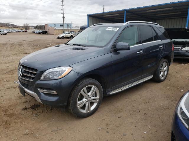 4JGDA5HB3FA597225 - 2015 MERCEDES-BENZ ML 350 4MATIC CHARCOAL photo 1