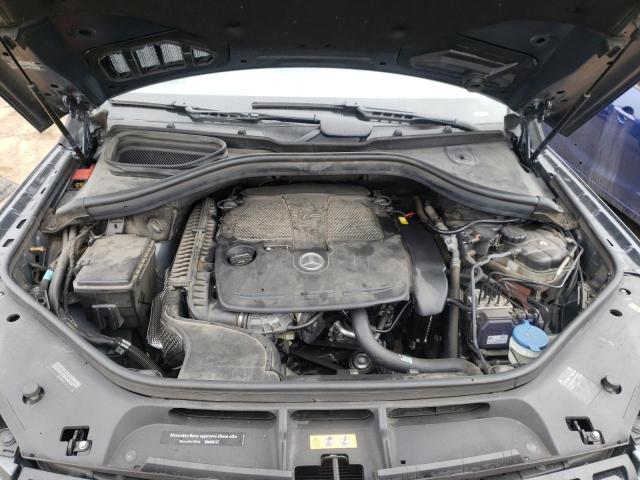 4JGDA5HB3FA597225 - 2015 MERCEDES-BENZ ML 350 4MATIC CHARCOAL photo 12