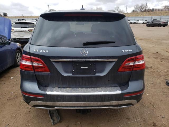 4JGDA5HB3FA597225 - 2015 MERCEDES-BENZ ML 350 4MATIC CHARCOAL photo 6