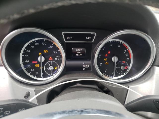 4JGDA5HB3FA597225 - 2015 MERCEDES-BENZ ML 350 4MATIC CHARCOAL photo 9