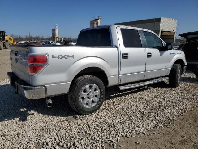 1FTFW1ETXEKD05728 - 2014 FORD F150 SUPERCREW SILVER photo 3