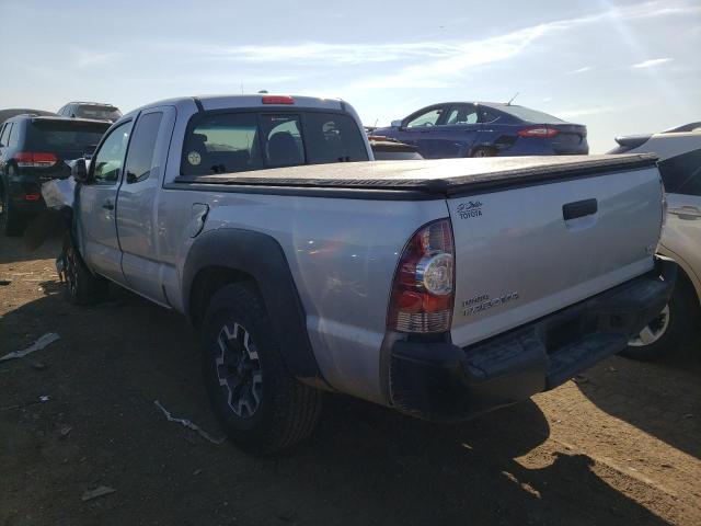 5TEUU42N69Z663740 - 2009 TOYOTA TACOMA ACCESS CAB SILVER photo 2