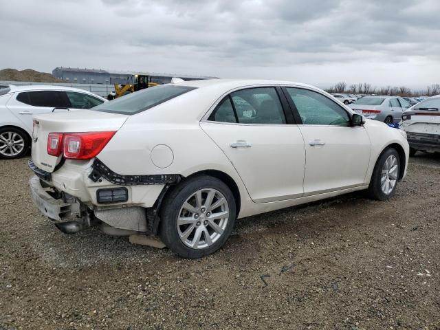 1G11H5SAXDF132694 - 2013 CHEVROLET MALIBU LTZ WHITE photo 3