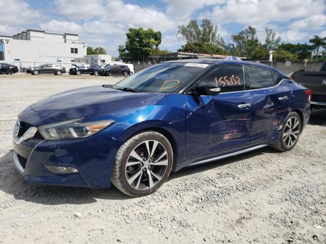 1N4AA6AP6HC408390 - 2017 NISSAN MAXIMA 3.5S BLUE photo 1