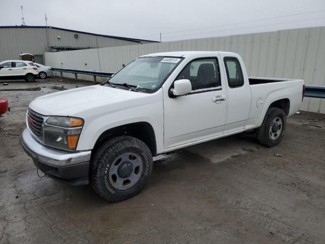 1GTJ6LFE7C8156498 - 2012 GMC CANYON WHITE photo 1