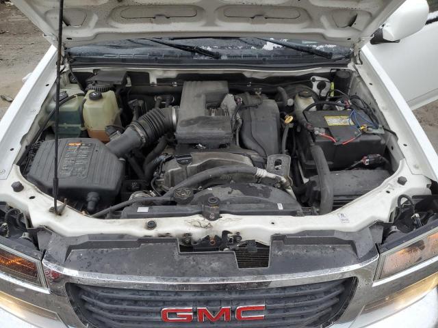 1GTJ6LFE7C8156498 - 2012 GMC CANYON WHITE photo 11