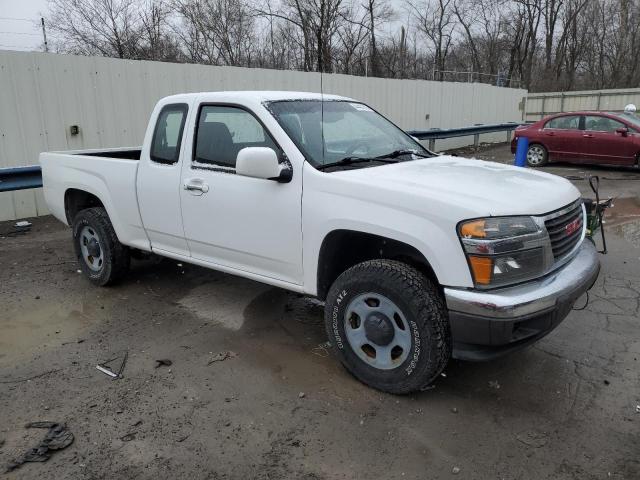 1GTJ6LFE7C8156498 - 2012 GMC CANYON WHITE photo 4