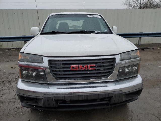 1GTJ6LFE7C8156498 - 2012 GMC CANYON WHITE photo 5