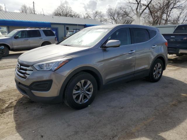 5XYZTDLB8FG282734 - 2015 HYUNDAI SANTA FE S GRAY photo 1