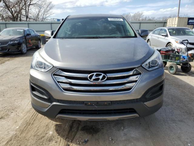 5XYZTDLB8FG282734 - 2015 HYUNDAI SANTA FE S GRAY photo 5