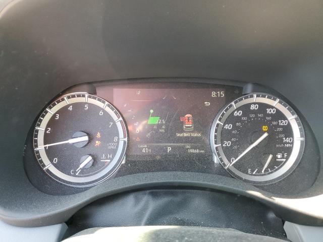 5TDGZRBH4NS200766 - 2022 TOYOTA HIGHLANDER XLE WHITE photo 9