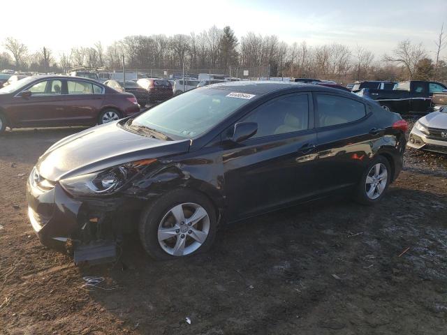 5NPDH4AE4DH335721 - 2013 HYUNDAI ELANTRA GLS BLACK photo 1