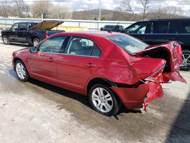 3FAHP08189R187972 - 2009 FORD FUSION SEL MAROON photo 2